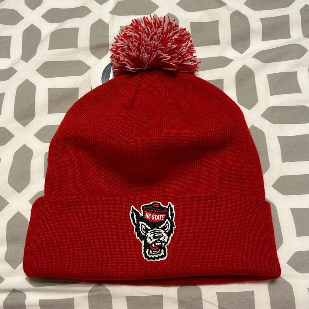 NC State Red Beanie